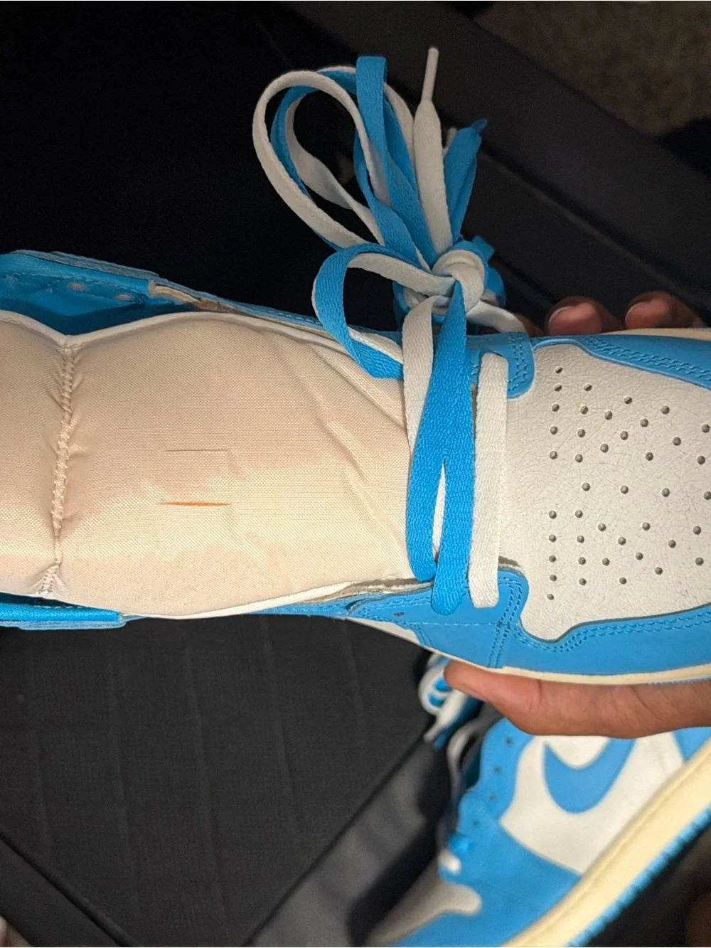 Air Jordan retro 1 UNC Reimagined size 10.5